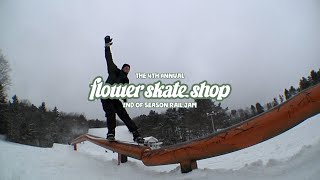 Flower Skate Shops 4th annual rail jam 24 [upl. by Mayman827]