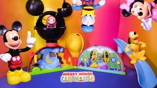 Unboxing the Mickey Mouse Clubhouse Playset [upl. by Gnus]