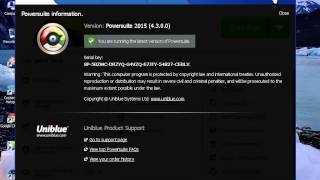 Uniblue Powersuite 2015 serial key 100 work [upl. by Granger840]