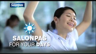 SALONPAS® PAIN RELIEF PATCH Days amp Nights [upl. by Bezanson]