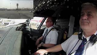 Sharm elSheikh in the cockpit of Boeing 737 [upl. by Golter]