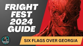 Complete Guide to Fright Fest 2024 at Six Flags Over Georgia  NEW Major Haunted House Announced [upl. by Corabel]