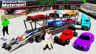 Delivering QUINTILLIONAIRE SUPER CARS in GTA 5 [upl. by Cai]