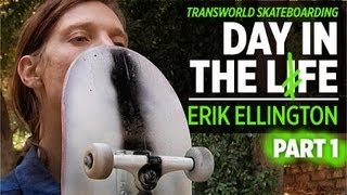 Day In The Life Erik Ellington Part One  TransWorld SKATEboarding [upl. by Tasha]