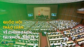 Quốc hội thảo luận về chính sách tài khóa tiền tệ  Thái Nguyên TV [upl. by Durkin693]