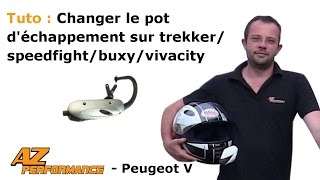 Tuto Démonter et remonter le pot déchappement de son Speedfight 12  Trekker  Buxy [upl. by Pulcheria856]