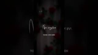 Nee Vanthaai En Vaazhuvilae Poo Poothaai En 💕✨ WhatsApp Status 🎶 Lyrics Queen 👑 song love viral [upl. by Anelhtak]