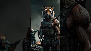 Tigers and wolves fight animals horrorstories shorts [upl. by Ybrek]