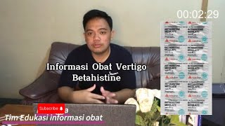 Betahistine Mesylate Obat apa  Vertigo [upl. by Dukey]