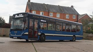 Delaine Buses 167 AD70 DBL  Alexander Dennis Enviro 200MMC  part 22 [upl. by Edla]