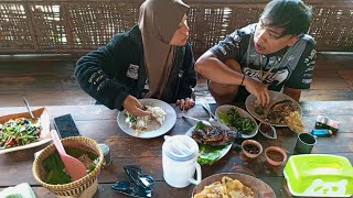 AKHIRNYA BISA MAKAN DISINI BARENG SUAMI⁉️ [upl. by Isnyl]