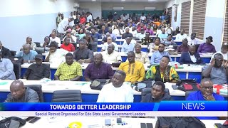 Special Retreat Organised For Edo State Local Government Leaders [upl. by Letitia]