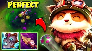 I found the PERFECT build for Teemo Support TEEMO SUPPORT GUIDE [upl. by Ueik]