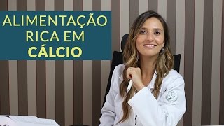 Alimentação rica em CÁLCIO [upl. by Millman]