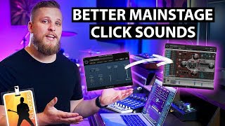 MainStage Metronome Tutorial How to Change the Click Sound In MainStage [upl. by Nivri907]