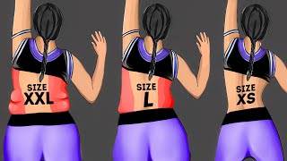 LOSE LOVE HANDLES FAT  EXTRA LARGE TO EXTRA SMALL  DO THIS amp SEE [upl. by Rosemary662]