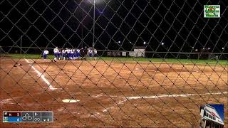 KHSAA Softball  62nd District Tournament First Round  Elliott County vs Morgan County 51622 [upl. by Isiahi]