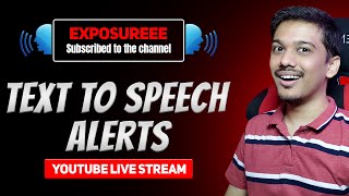 Subscriber  Superchat Alerts Text to Speech On Live Stream Mobile amp PC [upl. by Deragon]