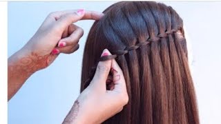 Stunning Very easy beautiful hairstyle for teenagers Hairstyle for long hairHair style girl simple [upl. by Haiacim]