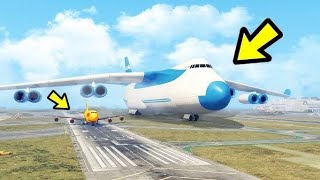 Flying the Biggest plane in GTA V gta5 [upl. by Kentiggerma]