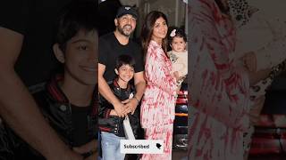 Shilpa Shetty family WhatsApp Status shorts love family [upl. by Ambur]