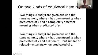 Equivocal and Univocal Naming [upl. by Atsirk800]