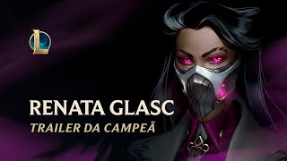 League of Legends Renata Glasc a Baronesa da Química  Trailer da Campeã [upl. by Sirod370]