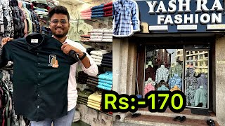 Rs170🔥1 साल की फुल गैरंटी Ahmedabad Shirt ManufacturerShirt Wholesale MarketShirt Manufacturer [upl. by Timmy]