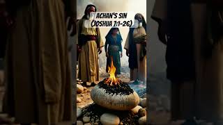 Achan’s Sin Joshua 7126 biblestory biblestories bibleverse biblepassage [upl. by Arres]