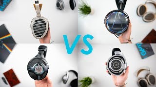 HD800  HE1000 V2  LCD4  UTOPIA  Headphone Comparison [upl. by Attener]