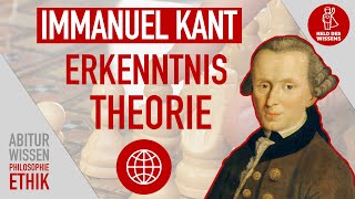 Immanuel Kant  Erkenntnistheorie  Transzendentalphilosophie  Abitur Wissen Philosophie und Ethik [upl. by Ahsikyt793]