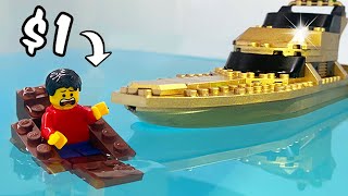 I Tested 1 vs 10000 Lego Boats [upl. by Diane-Marie650]