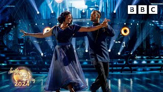 Montell Douglas amp Johannes Waltz to I Will Always Love You by Whitney Houston ✨ BBC Strictly 2024 [upl. by Christye492]