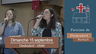 Paroisse de BurbachDiedendorf  Dimanche 15 septembre 2024 [upl. by Crabb]