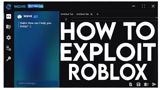 How To Exploit in Roblox in 2024  Wave Tutorial [upl. by Larimer]