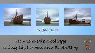 How to Create a Collage using Lightroom and PhotoShop [upl. by Helena873]