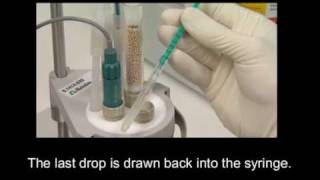 Karl Fischer Titration – How to carry out the titer determination using water back weighing [upl. by Cianca953]