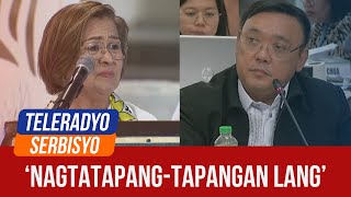 De Lima challenges Roque to stop hiding face arrest order  Teleradyo Serbisyo 05 October 2024 [upl. by Aharon]