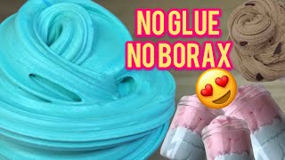 MUST WATCH REAL HOW TO MAKE THE BEST FLUFFY SLIME WITHOUT GLUE WITHOUT BORAX EASY SLIME [upl. by Whitelaw]