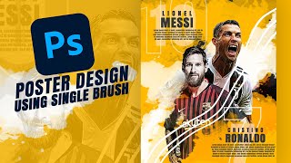 How to Create Professional Sport Poster Design  Photoshop Tutorials [upl. by Ical]