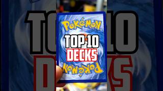 Top 10 Meta Pokémon Decks August [upl. by Laurin]