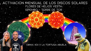 Activación de las Flores de Helios y Vesta  SIPEMBO  Torre de Tor  Meditación [upl. by Ayerhs]