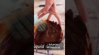 You NEED to Try This Japanese Chocolate Trend baking easybaking recipe cake shortrecipe [upl. by Anaujat]