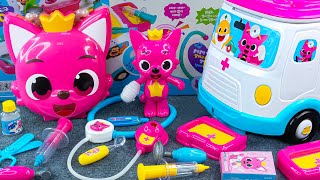 90 Minutes Bunny Ambulance Set Satisfying ASMR  Pinkfong Doctor Toys Unboxing 💞 Lana Unboxing Toys [upl. by Coltun]