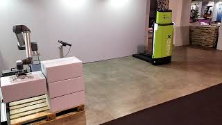 Automate Cardbox Palletizing with OnRobot VG10 Electric Vacuum Gripper [upl. by Brechtel538]