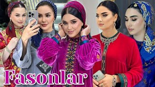 Bir birinden owadan türkmen moda koynek fasonlar 2024  Dresses for women  turkmen fasonlar 2024 [upl. by Stoddart]