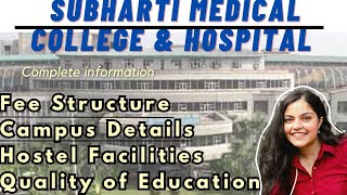 SUBHARTI MEDICAL COLLEGE AND HOSPITAL MEERUT ⚠️IMPORTANT CLAUSE  Honest Review [upl. by Ahtiuqal]