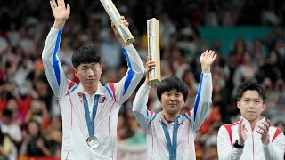 North Korea wins 1st Olympic medal in 8 years [upl. by Nnylrebma297]