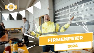 Wenn die Chefs die Stimmung Rocken – Getränke Göbel Firmenfeier 2024 [upl. by Milburt633]