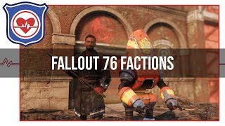 Fallout 76 New Factions Announced [upl. by Nytsirk570]